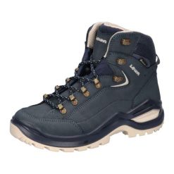 Buty LOWA średnie RENEGADE EVO GTX MID Ws. Brązowe obuwie trekkingowe damskie Lowa, z materiału, bez zapięcia. Za 1,086.55 zł.