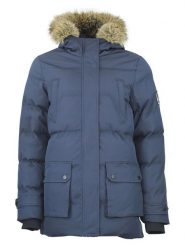 Peak Mountain Parka "Anabel" w kolorze granatowym rozmiar: M. Niebieskie parki damskie Peak Mountain, m, bez kaptura. Za 241.56 zł.