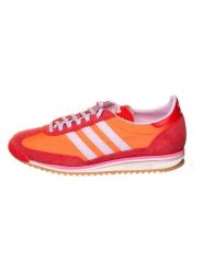 Adidas Sneakersy "SL 72 OG" w kolorze pomarańczowo-czerwonym rozmiar: 37 1/3. Czerwone obuwie sportowe damskie Adidas, z materiału, bez zapięcia. Za 241.56 zł.