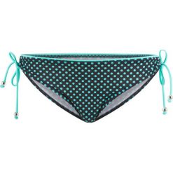 Figi bikini bonprix brązowo-turkusowy z nadrukiem. Brązowe bikini bonprix, z nadrukiem. Za 29.99 zł.