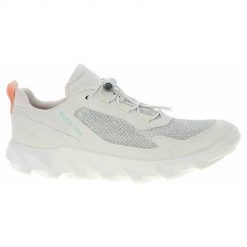 Buty do chodzenia damskie Ecco MX. Białe obuwie sportowe damskie ECCO, z materiału, bez zapięcia, trekkingowe. Za 513.00 zł.