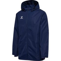 Kurtka wodoodporna Hummel Authentic. Niebieskie kurtki damskie Hummel, xl, bez wzorów, z poliesteru, bez kaptura. Za 349.00 zł.
