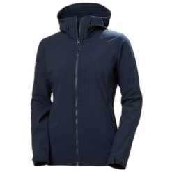 Kurtka damska z kapturem Helly Hansen paramount softshel. Niebieskie kurtki damskie Helly Hansen, s, bez wzorów, z kapturem. Za 421.92 zł.