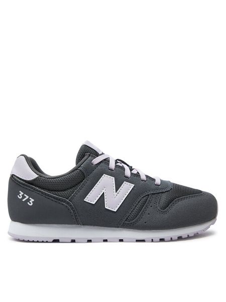 New Balance Sneakersy YC373AL2 Szary. Szare buty sportowe dziewczęce New Balance, ze skóry, bez zapięcia. Za 189.99 zł.