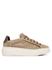 Max Mara Sneakersy 2614761031650 Beżowy. Brązowe obuwie sportowe damskie Max Mara, ze skóry, bez zapięcia. Za 2,239.00 zł.
