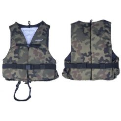 Kapok Kamizelka Asekuracyjna Na Spływ Kajakowy Unisex Olimp Standard Moro. Zielone kamizelki damskie OLIMP, xl, bez wzorów, z poliesteru, bez kaptura. Za 129.00 zł.