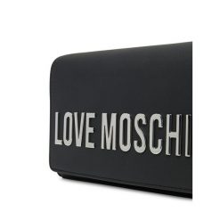 Torebka LOVE MOSCHINO. Czarne torebki wieczorowe damskie Love Moschino, bez wzorów, bez dodatków. Za 339.99 zł.