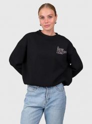 Brunotti Bluza "Almea" w kolorze czarnym rozmiar: L. Czarne bluzy damskie Brunotti, l, bez wzorów, z bawełny, bez kaptura. Za 121.99 zł.