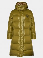 Invicta Płaszcz zimowy 4432613/D Zielony Regular Fit. Zielone płaszcze damskie Invicta, na zimę, xl, bez wzorów, z syntetyku, bez kaptura. Za 969.99 zł.