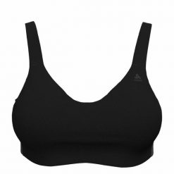 Biustonosz sportowy Odlo Sport bra EVERYDAY HIGH. Czarne biustonosze sportowe damskie ODLO, bez wzorów. Za 299.98 zł.