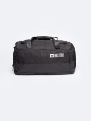 Torba unisex sportowa czarna RR574100 906. Czarne torby podróżne Big Star, bez wzorów. W wyprzedaży za 159.99 zł.