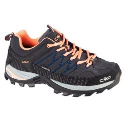 Buty CMP Rigel Low Wp 3Q13246-65UP wielokolorowe. Brązowe obuwie trekkingowe damskie z syntetyku, bez zapięcia. Za 554.27 zł.