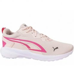 Buty treningowe damskie Puma Allday Active. Brązowe obuwie sportowe damskie Puma, z gumy, bez zapięcia. Za 262.00 zł.