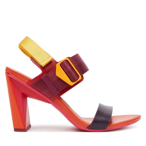 Sandały United Nude. Sandały damskie United Nude, bez wzorów, bez obcasa, na słupku, bez zapięcia. Za 739.99 zł.