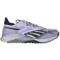 Buty treningowe damskie Reebok nano x2 tr adventure. Szare obuwie sportowe damskie Reebok, z materiału, bez zapięcia, na fitness i siłownię. Za 362.00 zł.