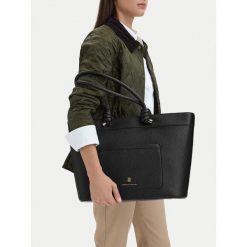 Torebka Beverly Hills Polo Club. Czarne shopper bag Beverly Hills Polo Club, bez dodatków. Za 299.99 zł.