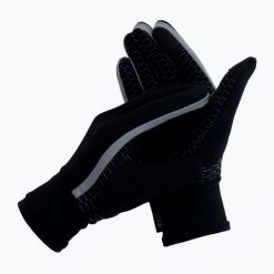Rękawiczki rowerowe Santini Vega H20. Czarne rękawiczki damskie SANTINI, bez wzorów. Za 149.99 zł.