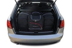 Torby Do Bagażnika Audi A4 Avant 2004-2008 4Szt Kjust. Czarne torby podróżne KJUST, bez wzorów, z kauczuku. Za 1,250.00 zł.