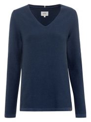 Camel Active Sweter w kolorze granatowym rozmiar: S. Niebieskie swetry klasyczne damskie Camel Active, s, z bawełny, bez kołnierzyka. Za 153.71 zł.