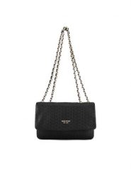 Nine West Torebka LDA6128C Czarny. Czarne torebki klasyczne damskie Nine West, z tworzywa sztucznego, bez dodatków. Za 229.99 zł.
