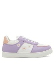DeeZee Sneakersy CF2407-1 Fioletowy. Fioletowe buty sportowe dziewczęce DeeZee, ze skóry, bez zapięcia. Za 79.99 zł.