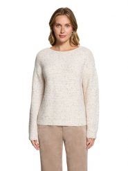 BETTY & CO Sweter w kolorze kremowym rozmiar: 38. Brązowe swetry klasyczne damskie Betty & Co, z wełny, bez kołnierzyka. Za 164.95 zł.