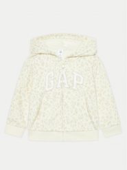 Gap Bluza 635280-00 Beżowy Regular Fit. Brązowe bluzy dziewczęce GAP, bez wzorów, z bawełny, bez ramiączek, bez kaptura. Za 99.99 zł.