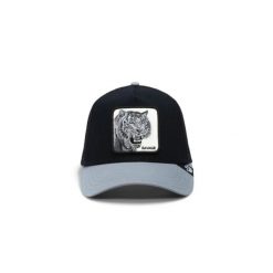 Czapka z daszkiem Goorin Bros. The Savage Tiger Trucker 101-1778-BLK. Czarne czapki z daszkiem damskie Goorin Bros, bez wzorów. Za 179.00 zł.
