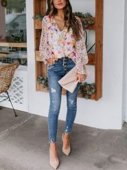 LA Angels Bluzka w kolorze kremowym rozmiar: S. Brązowe bluzki damskie LA Angels, s, bez wzorów, bez kołnierzyka, bez ramiączek. Za 135.81 zł.