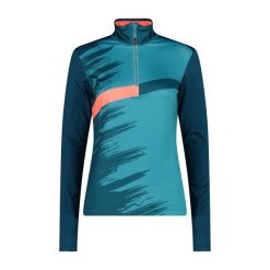 Damska bluza rozpinana do połowy CMP. Niebieskie bluzy damskie CMP, xs, bez wzorów, bez kaptura. Za 247.20 zł.