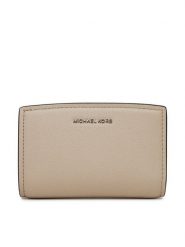 MICHAEL Michael Kors Portfel 32S5SYTZ2L Beżowy. Brązowe portfele damskie MICHAEL Michael Kors, bez wzorów, ze skóry. Za 279.99 zł.