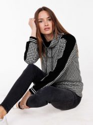 KEY LARGO Bluza "Kena" w kolorze czarnym rozmiar: XXL. Białe bluzy damskie KEY LARGO, xxl, bez wzorów, bez kaptura. Za 87.81 zł.