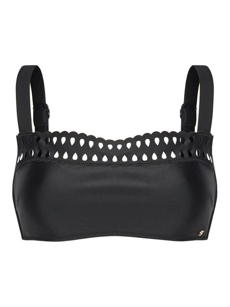 BOSS Góra od bikini 50540664 Czarny. Czarne bikini Boss, bez wzorów. Za 379.99 zł.