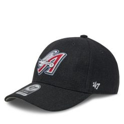 Czapka z daszkiem 47 Brand. Czarne czapki z daszkiem damskie 47 Brand, bez wzorów. Za 129.99 zł.