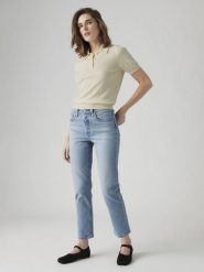 Levi's Dżinsy "501" - Regular fit - w kolorze błękitnym rozmiar: W26/L30. Niebieskie jeansy damskie Levi's, z podwyższonym stanem. Za 172.89 zł.