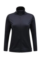 Bluza Peak Performance damska Rider Tech Zip Jacket czarna. Czarne bluzy damskie Peak Performance, m, bez wzorów, z tkaniny, bez kaptura. Za 529.00 zł.