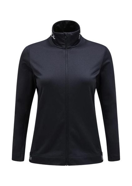 Bluza Peak Performance damska Rider Tech Zip Jacket czarna. Czarne bluzy damskie Peak Performance, m, bez wzorów, z tkaniny, bez kaptura. Za 529.00 zł.