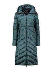 Canadian Peak Płaszcz pikowany "Blancheak" w kolorze zielonym rozmiar: XL. Zielone płaszcze damskie Canadian Peak, xl, bez wzorów, bez kaptura. Za 223.46 zł.