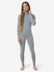 Super.natural Koszulka funkcyjna "Toni" w kolorze jasnoszarym rozmiar: S. Szare koszulki damskie super.natural, s, bez wzorów, z wełny, bez kołnierzyka, bez ramiączek. Za 217.99 zł.