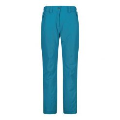 Spodnie narciarskie dla kobiet CMP. Niebieskie spodnie sportowe damskie CMP, na zimę, xs, bez wzorów, narciarskie. Za 419.99 zł.