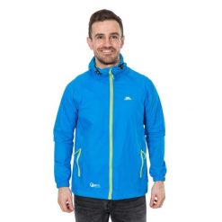 Kurtka Wodoodporna Unisex Dla Dorosłych Qikpac. Niebieskie kurtki damskie Trespass, s, bez wzorów, z materiału, z kapturem. Za 164.99 zł.