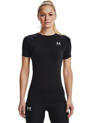 Under Armour Koszulka sportowa "Authentics" w kolorze czarnym rozmiar: M. Czarne koszulki sportowe damskie Under Armour, m, bez wzorów, z materiału, bez ramiączek, outdoorowe. Za 97.95 zł.