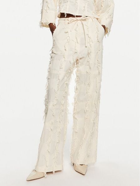 DAY BIRGER ÉT MIKKELSEN Spodnie materiałowe Venicia DAY65243319 Beżowy Straight Leg. Brązowe spodnie materiałowe damskie DAY Birger et Mikkelsen, bez wzorów, z bawełny. Za 829.99 zł.