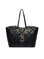 Steve Madden Torebka 13001830 Czarny. Czarne shopper bag Steve Madden, ze skóry, bez dodatków. Za 559.99 zł.