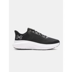Buty do biegania damskie Under Armour Charged Rogue 5 black/black/white. Czarne obuwie sportowe damskie Under Armour, bez zapięcia, do biegania. Za 243.60 zł.