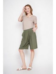 Le Jardin du Lin Koszulka w kolorze beżowym rozmiar: 38. Brązowe bluzki damskie Le jardin du lin, bez wzorów, bez kołnierzyka, bez ramiączek. Za 65.99 zł.