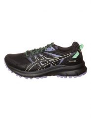 Asics Buty "Scout 2" w kolorze czarnym ze wzorem do biegania rozmiar: 38. Czarne obuwie sportowe damskie Asics, bez zapięcia, do biegania. Za 221.45 zł.