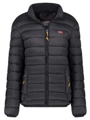 Geographical Norway Kurtka pikowana "Atikolor" w kolorze czarnym rozmiar: XL. Czarne kurtki damskie Geographical Norway, xl, bez wzorów, bez kaptura. Za 171.68 zł.