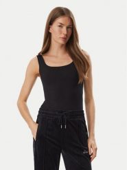 Guess Body V6YP17 K4709 Czarny Slim Fit. Czarne body i gorsety Guess, z aplikacjami, z syntetyku. Za 234.99 zł.