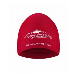 Czapka wełniana unisex jednowarstwowa Brubeck #JESTEMZGOR #WSPIERAMGOPR. Czerwone czapki damskie Brubeck, bez wzorów, z elastanu. Za 76.07 zł.